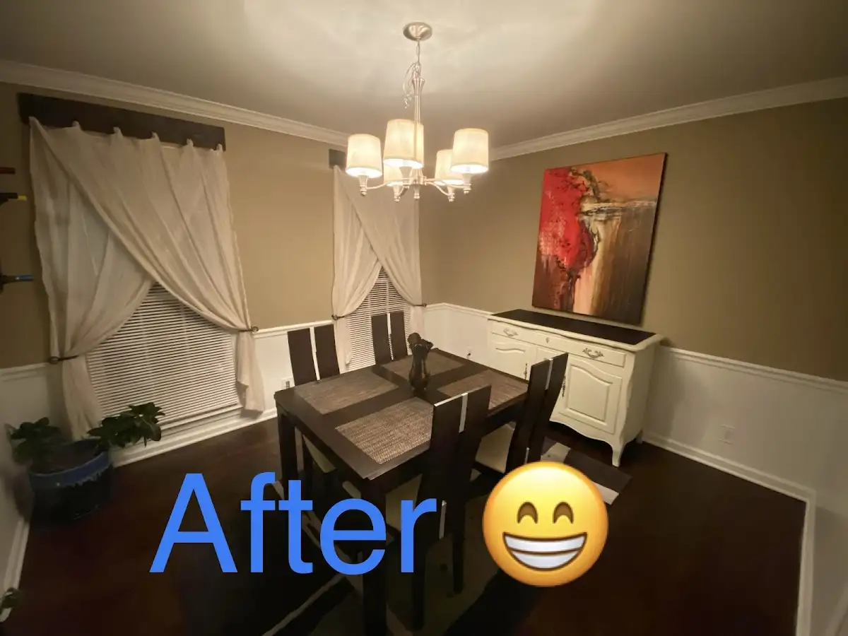 Professional dining room restoration after water damage in Three Rivers